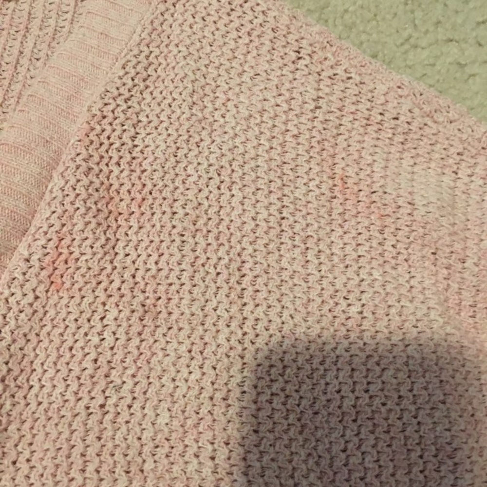 Light Pink Boyfriend Cardigan - Picture 6 of 6
